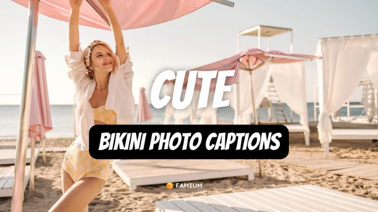Cute Bikini Photo Captions for Instagram